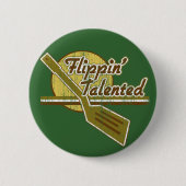 Badge Rond 5 Cm Talent de Flippin (Devant)