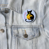 Badge Rond 5 Cm Talent de Purrball (En situation)