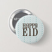Badge Rond 5 Cm Talent heureux d'Eid (Devant & derrière)
