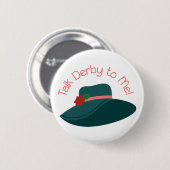 Badge Rond 5 Cm Talk Derby (Devant & derrière)