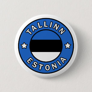 Badge Rond 5 Cm Tallinn Estonie