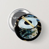 Badge Rond 5 Cm Tambour de piège (Devant & derrière)