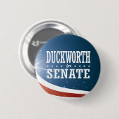 Badge Rond 5 Cm Tammy Duckworth pour le sénat 2016 (Devant & derrière)
