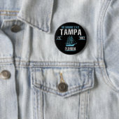 Badge Rond 5 Cm Tampa (En situation)