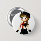 Badge Rond 5 Cm Tango de fusion - Violeta (Devant & derrière)