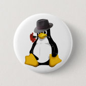 Badge Rond 5 Cm Tango de Linux (Devant)