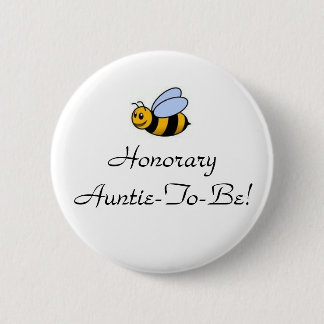 Badge Rond 5 Cm Tante-À-Abeille honorifique