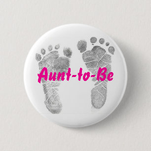 Badge Rond 5 Cm Tante-à-Soyez