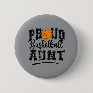 Badge Rond 5 Cm Tante de baseball fière Tante d'un joueur de baseb