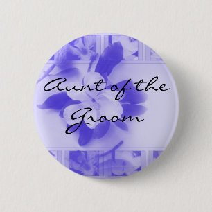 Badge Rond 5 Cm Tante du marié