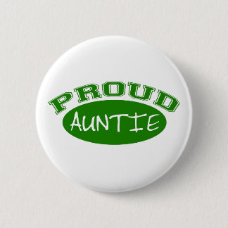 Badge Rond 5 Cm Tante fière (vert)