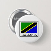Badge Rond 5 Cm Tanzanie (Devant & derrière)