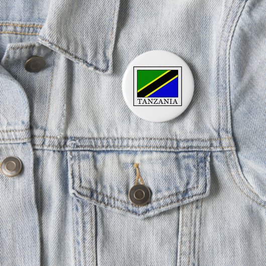 Badge Rond 5 Cm Tanzanie (En situation)