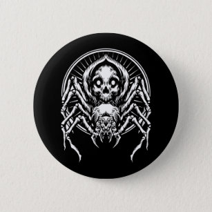 Badge Rond 5 Cm Tarantula Spider Witchy Arachnid gothique