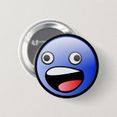 Badge Rond 5 Cm Tard impressionnant (Devant & derrière)