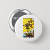 Badge Rond 5 Cm tarot-imbécile (Devant & derrière)