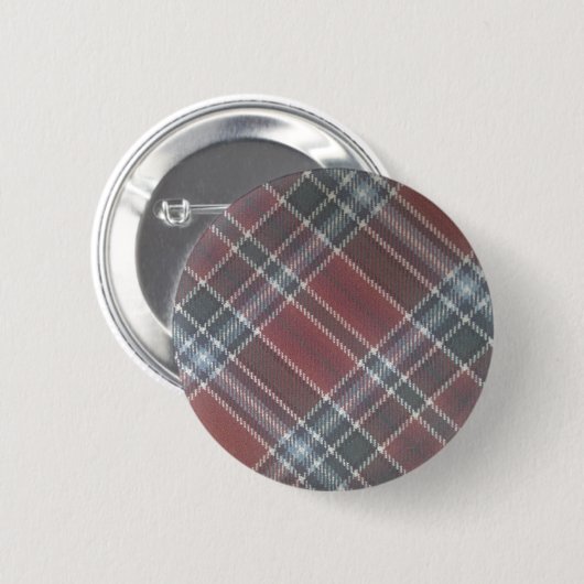 Badge Rond 5 Cm tartan (Devant & derrière)