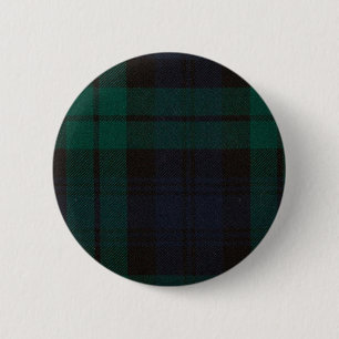 Badge Rond 5 Cm Tartan Black Watch