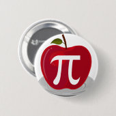 Badge Rond 5 Cm Tarte à la pomme (Devant & derrière)