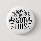 Badge Rond 5 Cm T'as compris (Devant)