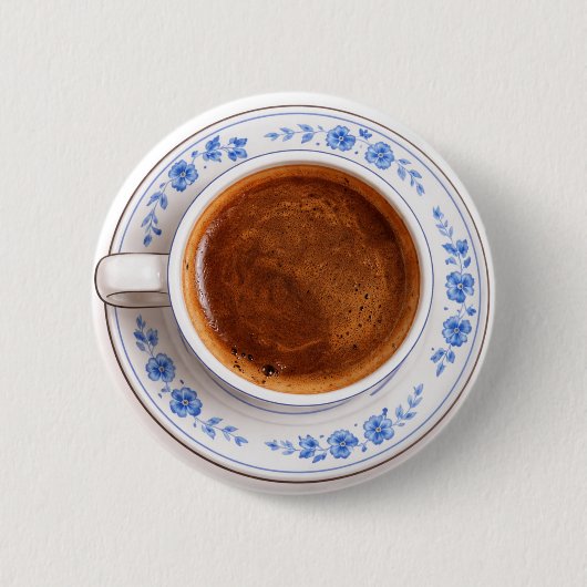 Badge Rond 5 Cm Tasse à café (Devant)