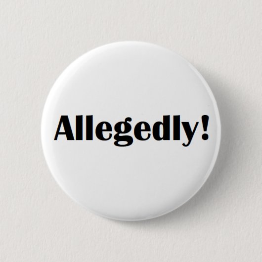 Badge Rond 5 Cm tasse à café prétendument (Devant)