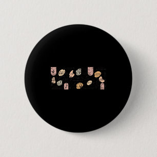 Badge Rond 5 Cm Tasse d'affirmation de rappels quotidiens