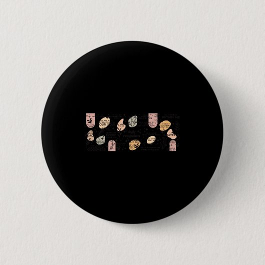 Badge Rond 5 Cm Tasse d'affirmation de rappels quotidiens (Devant)