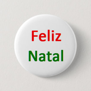 Badge Rond 5 Cm tasse de café natal feliz