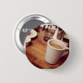 Badge Rond 5 Cm tasses de thé (Devant & derrière)