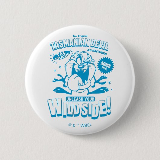 Badge Rond 5 Cm Tasty Retro TAZ™ (Devant)