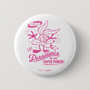 Badge Rond 5 Cm Tasty Retro WILE E. COYOTE™