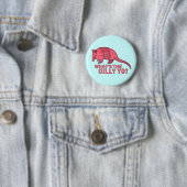 Badge Rond 5 Cm Tatou (En situation)