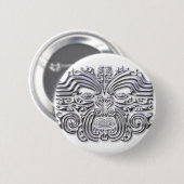 Badge Rond 5 Cm tatouage de Maroi (Devant & derrière)
