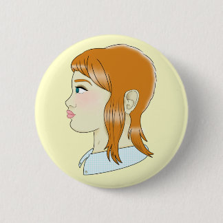 Badge Rond 5 Cm Tatouage traditionnel de Byrd de skinhead