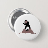 Badge Rond 5 Cm Taupe (Devant & derrière)
