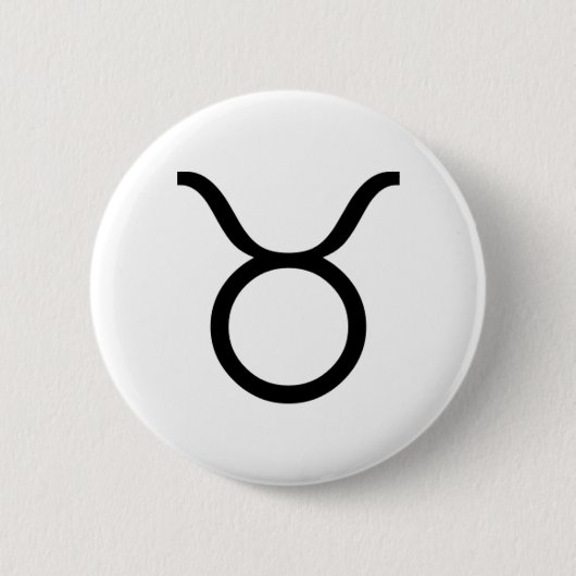 Badge Rond 5 Cm Taurus (Devant)
