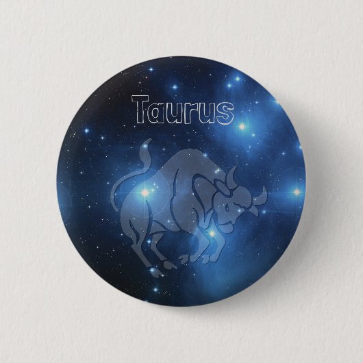Badge Rond 5 Cm Taurus (Devant)