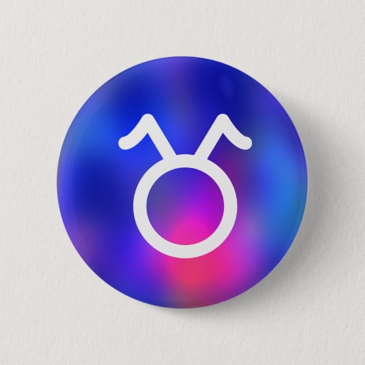 Badge Rond 5 Cm Taurus (Devant)