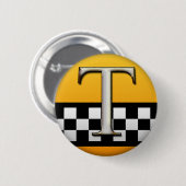 BADGE ROND 5 CM TAXI (Devant & derrière)