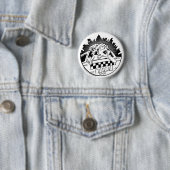 Badge Rond 5 Cm Taxi Girl_Button (En situation)