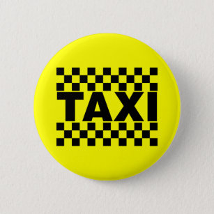 Badge Rond 5 Cm Taxis Taxi Location de taxi