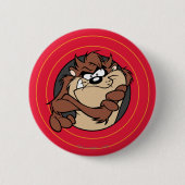 Badge Rond 5 Cm TAZ™ Through LOONEY TUNES™ Circles (Devant)
