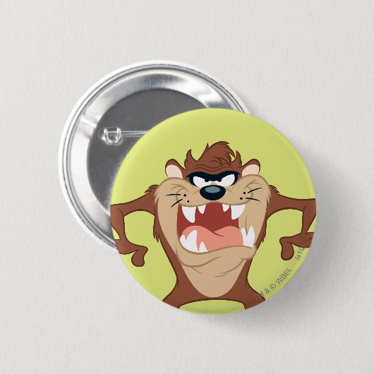 Badge Rond 5 Cm TAZ™ Toothy Grin (Devant & derrière)