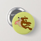 Badge Rond 5 Cm TAZ™ volant dans les airs (Devant & derrière)