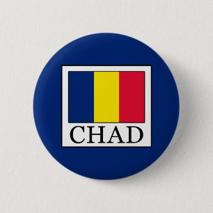 Badge Rond 5 Cm Tchad