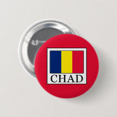 Badge Rond 5 Cm Tchad (Devant & derrière)