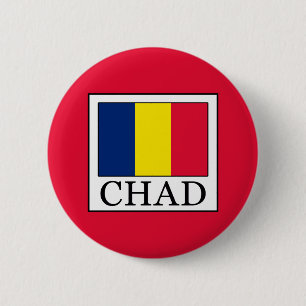 Badge Rond 5 Cm Tchad