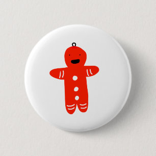 Badge Rond 5 Cm tdy rouge forme ours design tasse à café