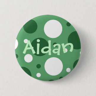 Badge Rond 5 Cm Teal pétillant